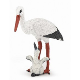Papo 50159 Stork and baby stork