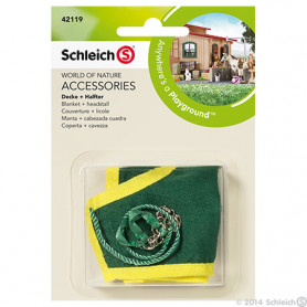 Schleich 42119 Blanket + headstall