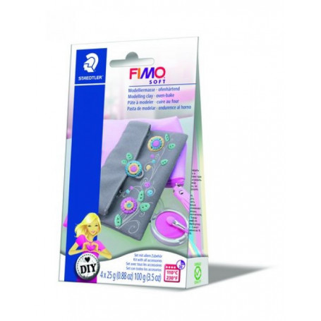 Fimo Soft DIY accessoires Tasche