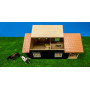 Horsestable Wood with 2 boxes and workshop 1:24 Kids Globe